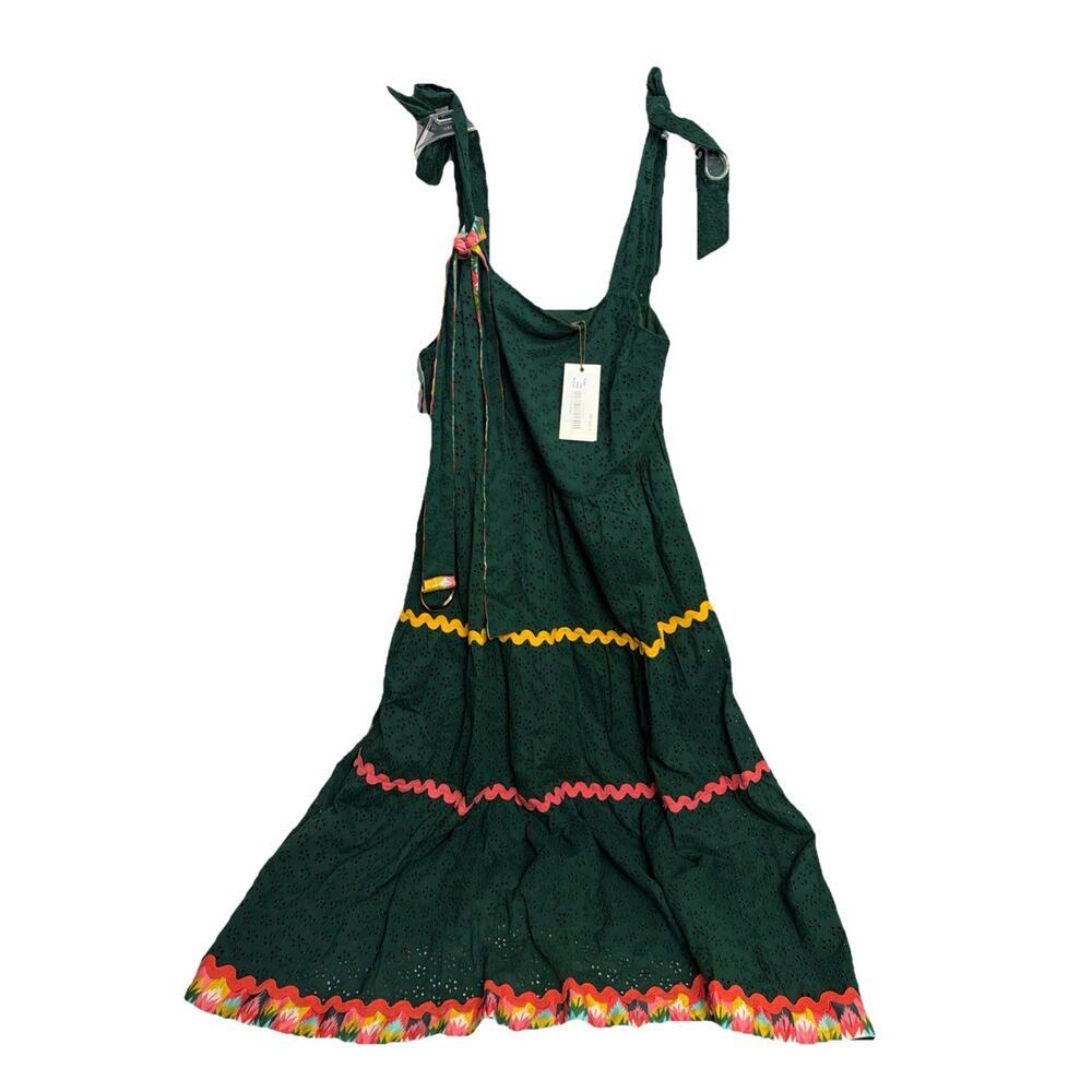 Emily Lovelock Floral Belted maxi dress Nordstrom sz M US 4-6